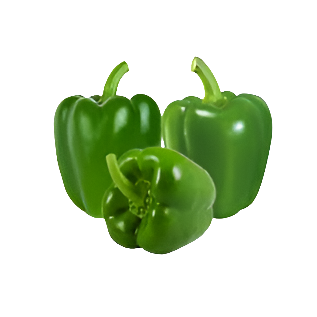 Bell Peppers (Green) 250 gram  شملہ مرچ